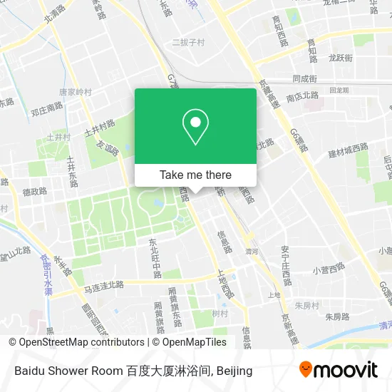 Baidu Shower Room 百度大厦淋浴间 map