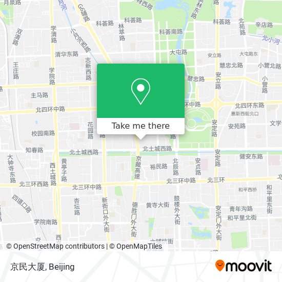 京民大厦 map