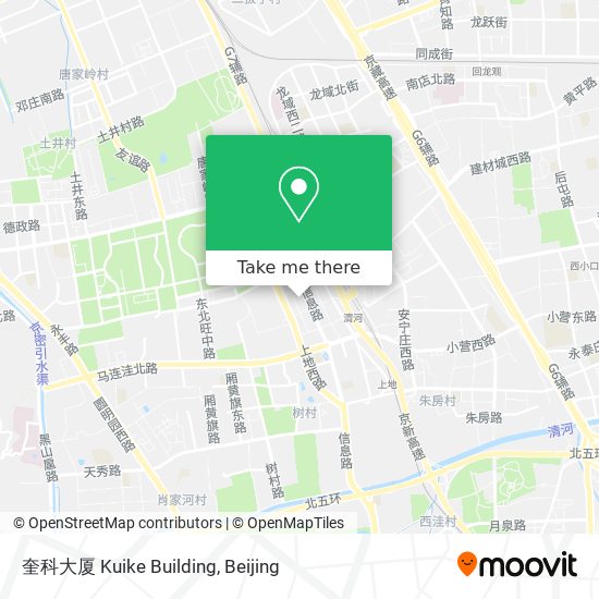 奎科大厦 Kuike Building map