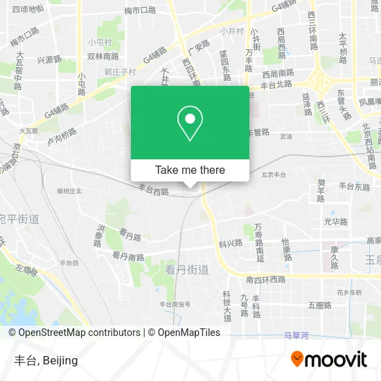 丰台 map