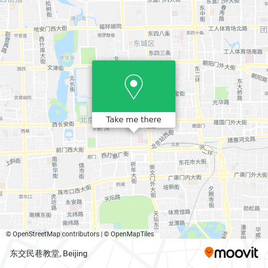 东交民巷教堂 map