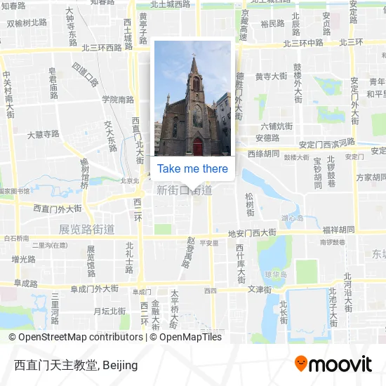 西直门天主教堂 map