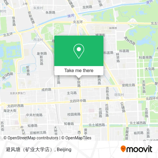 避风塘（矿业大学店） map