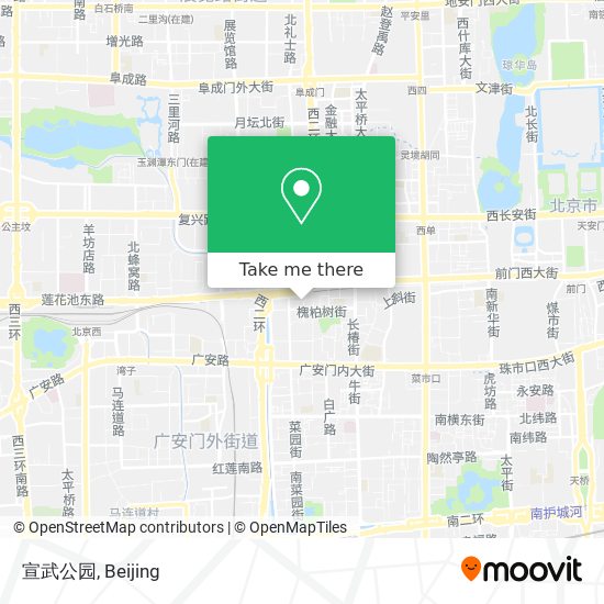 宣武公园 map