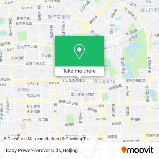 Baby Power-Forever Kids map