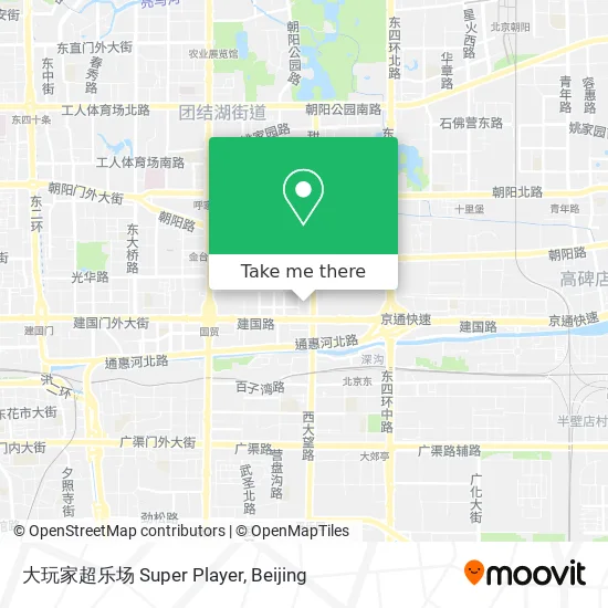 大玩家超乐场 Super Player map