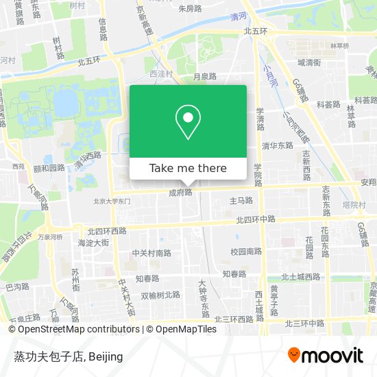 蒸功夫包子店 map