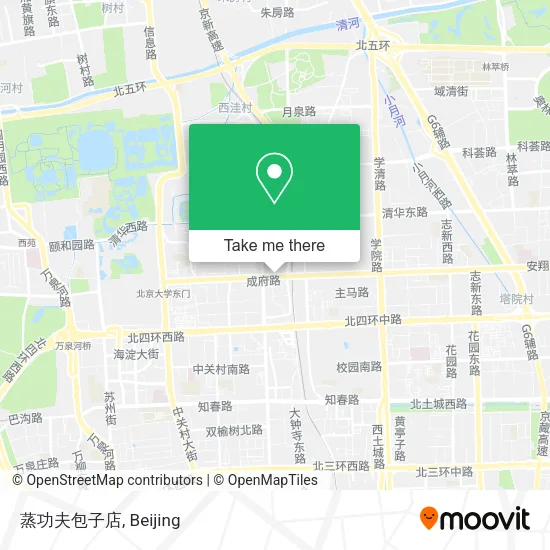 蒸功夫包子店 map