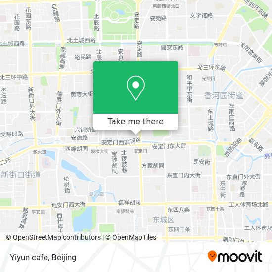 Yiyun cafe map