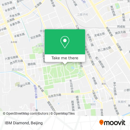 IBM Diamond map
