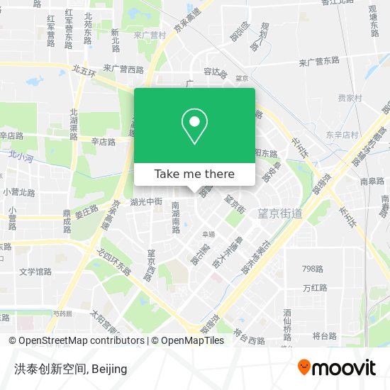 洪泰创新空间 map