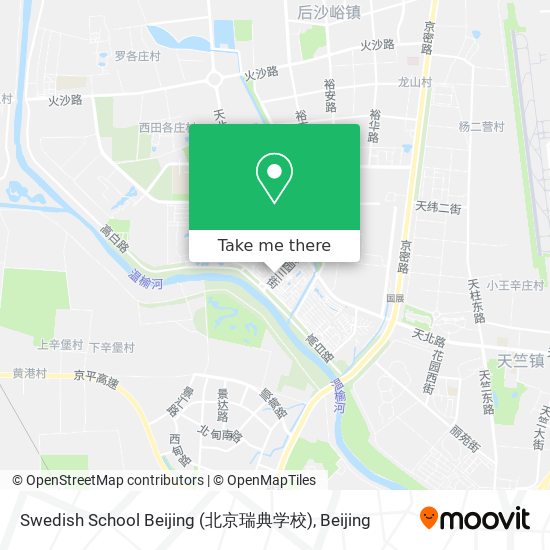 Swedish School Beijing (北京瑞典学校) map