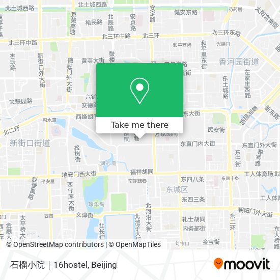 石榴小院｜16hostel map