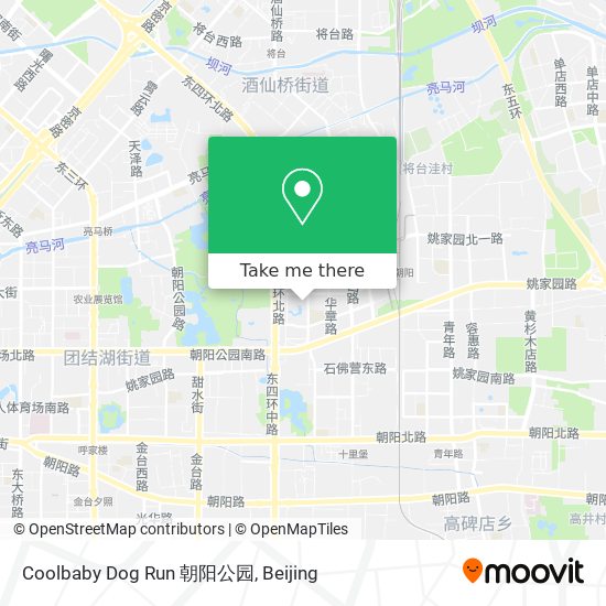 Coolbaby Dog Run 朝阳公园 map