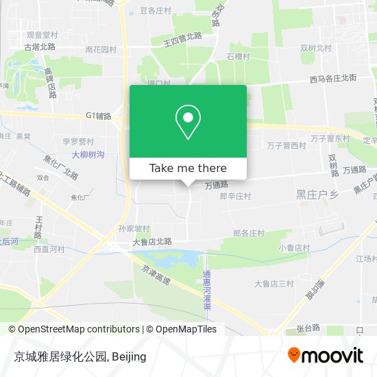 京城雅居绿化公园 map