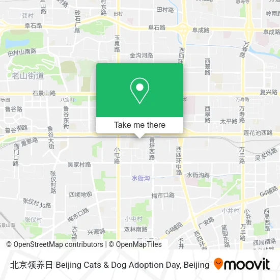 北京领养日 Beijing Cats & Dog Adoption Day map