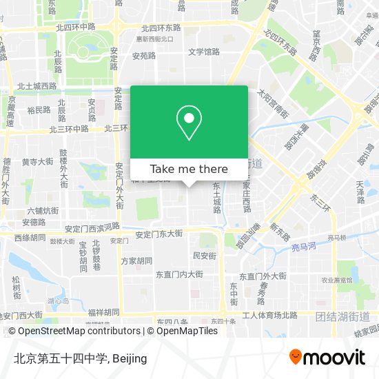 北京第五十四中学 map
