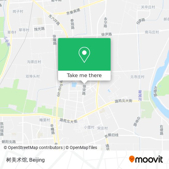 树美术馆 map