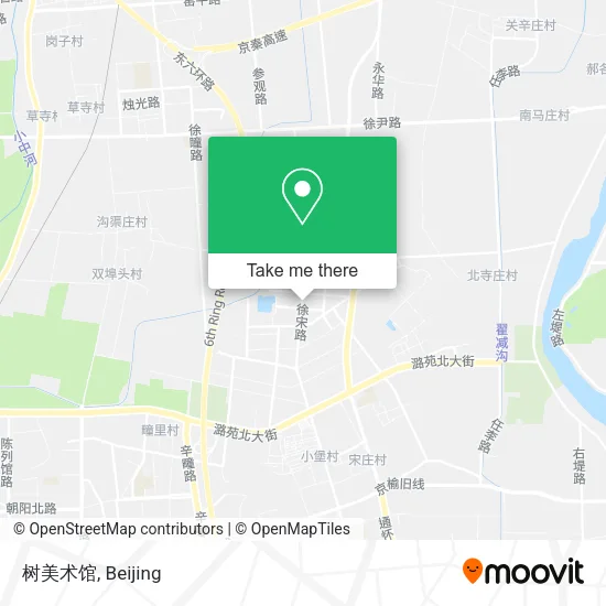 树美术馆 map