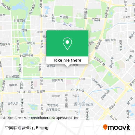 中国联通营业厅 map