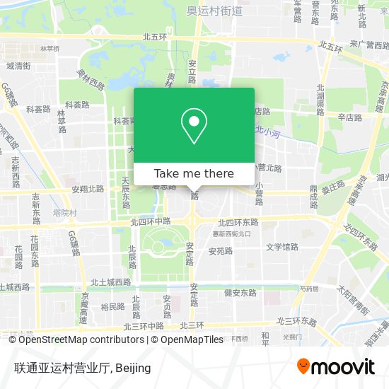 联通亚运村营业厅 map