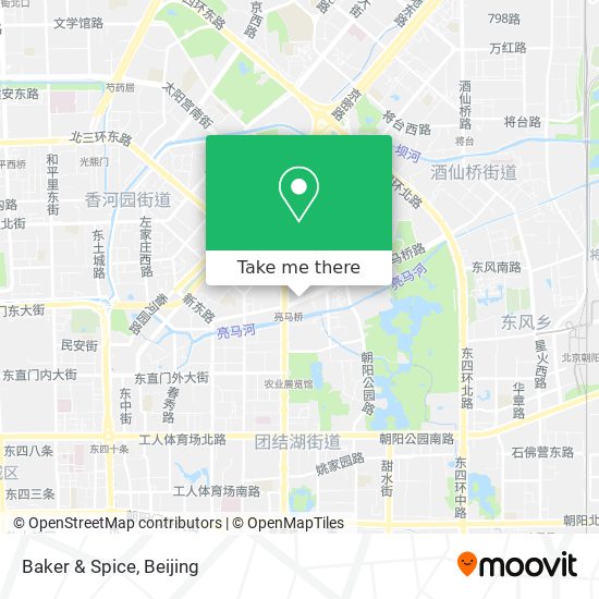 Baker & Spice map