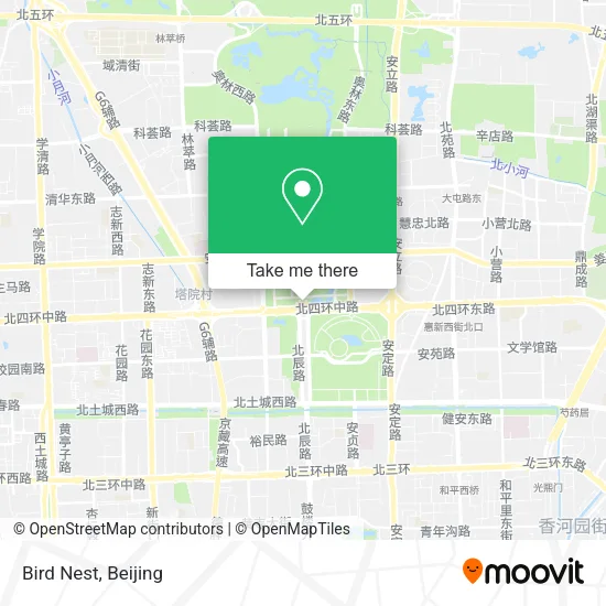 Bird Nest map
