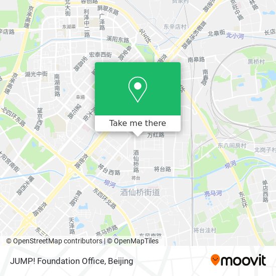 JUMP! Foundation Office map