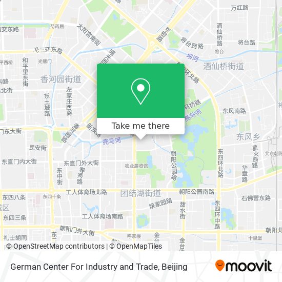German Center For Industry and Trade map
