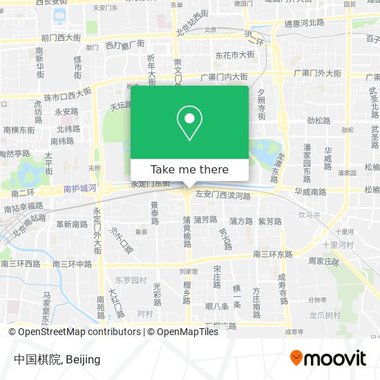 中国棋院 map