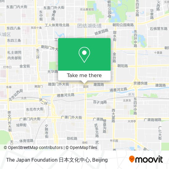 The Japan Foundation 日本文化中心 map