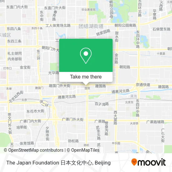The Japan Foundation 日本文化中心 map