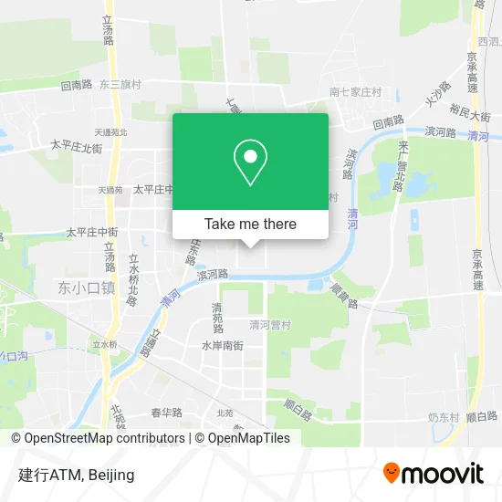 建行ATM map