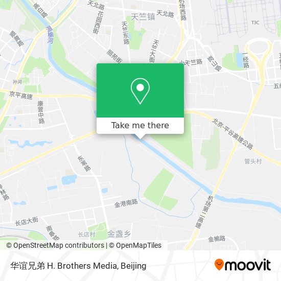 华谊兄弟 H. Brothers Media map