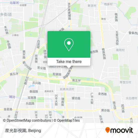 星光影視園 map