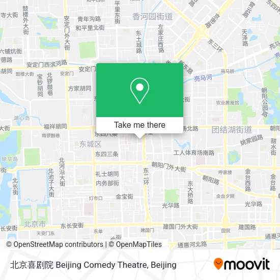 北京喜剧院 Beijing Comedy Theatre map