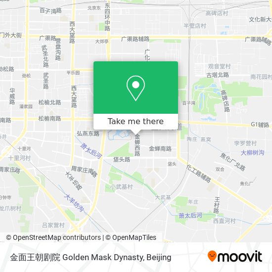 金面王朝剧院 Golden Mask Dynasty map