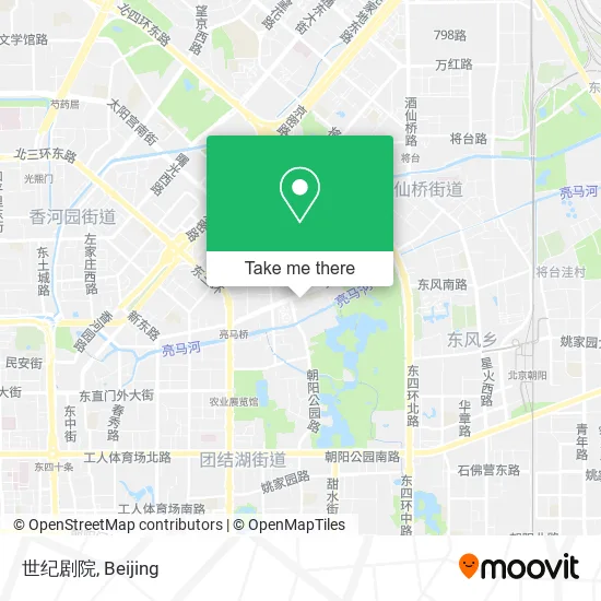 世纪剧院 map