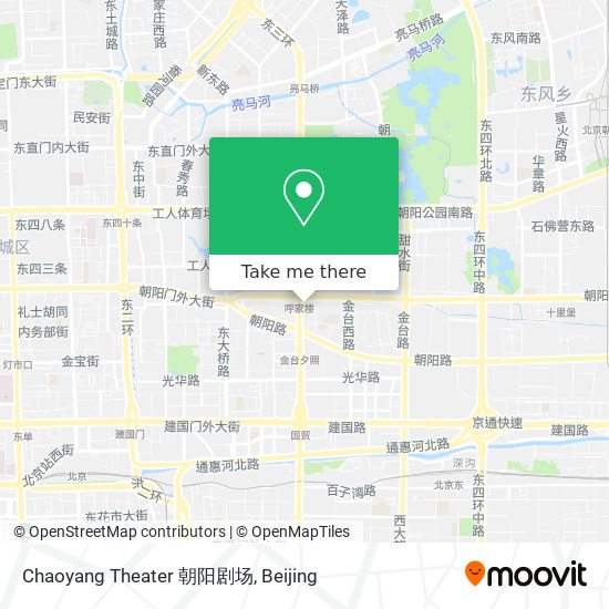 Chaoyang Theater 朝阳剧场 map
