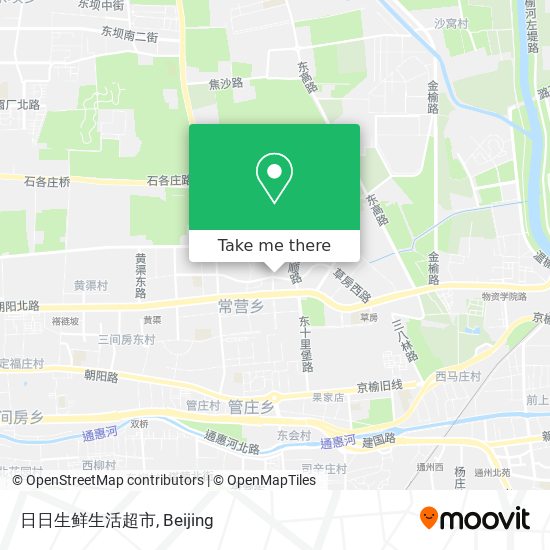 日日生鲜生活超市 map