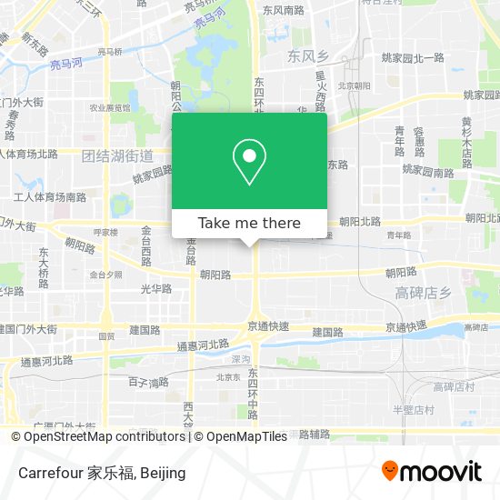 Carrefour 家乐福 map