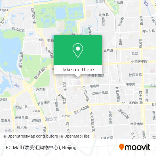 EC Mall (欧美汇购物中心) map