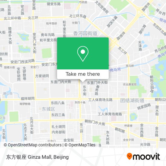 东方银座 Ginza Mall map