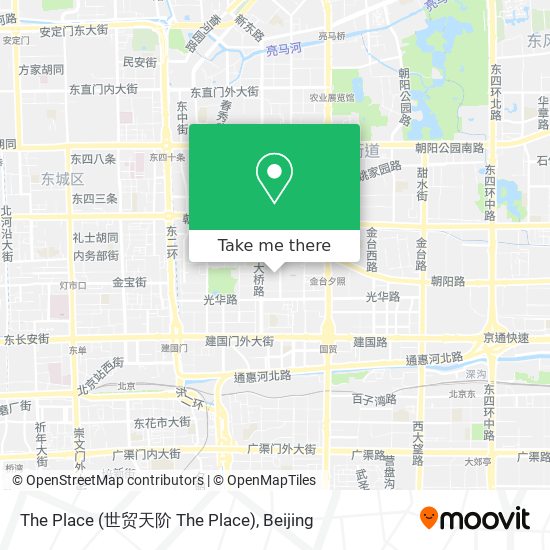 The Place (世贸天阶 The Place) map