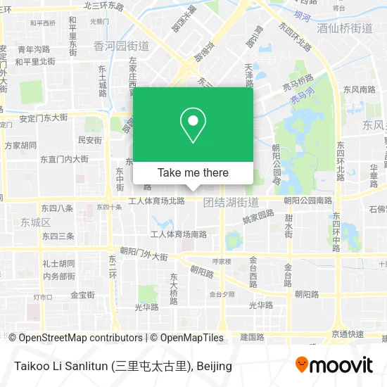 Taikoo Li Sanlitun (三里屯太古里) map