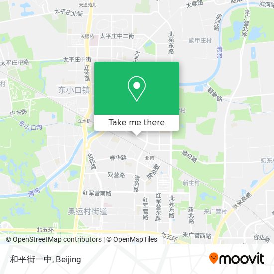 和平街一中 map