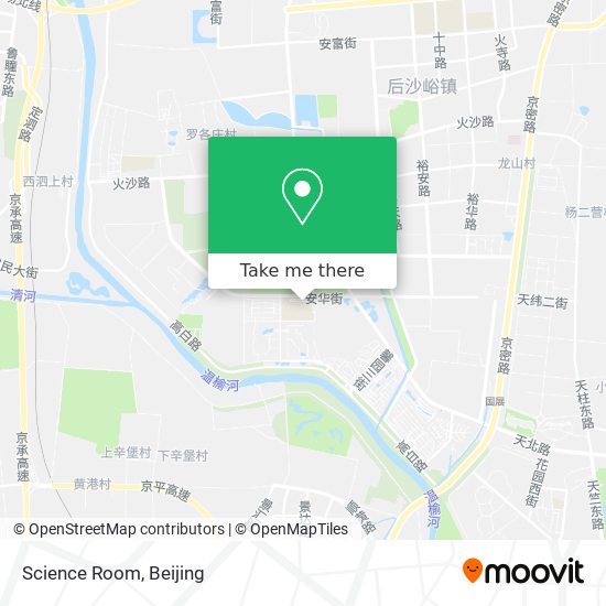 Science Room map