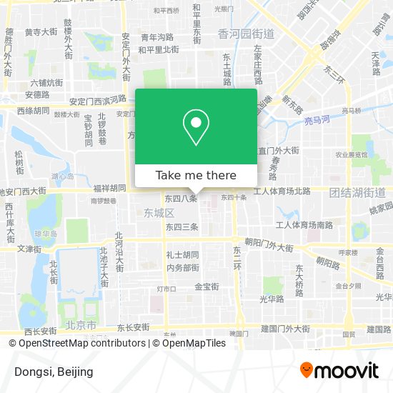 Dongsi map