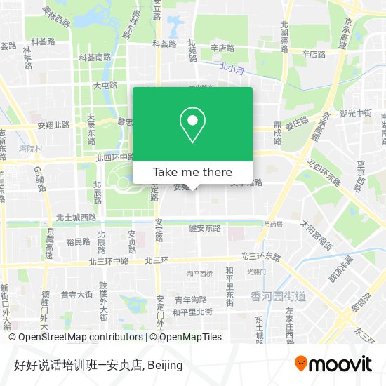 好好说话培训班—安贞店 map