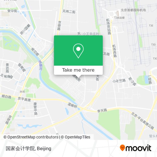 国家会计学院 map